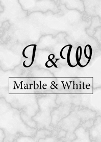 I&W-Marble&White-Initial