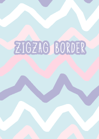 Zigzag border pattern 1