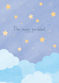 - The stars twinkled - 43
