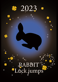 Blue : 2023 a jump rabbit!