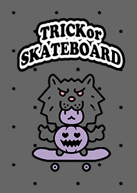 SHIROP and RIBBON/halloween skateboard9
