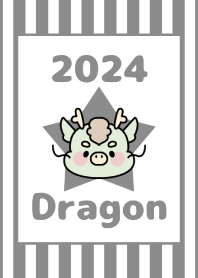 -2024 Happy new year. Dragon. No,91-