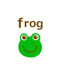 Frog and white 2