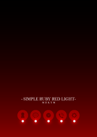 SIMPLE-RUBY RED LIGHT