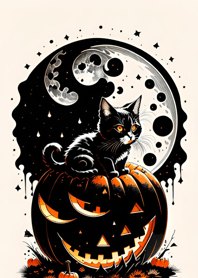 cat halloween Acda51