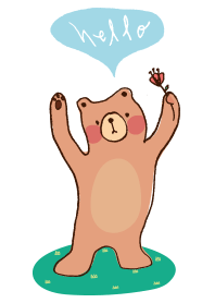 Hello~ Pink Bear