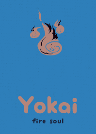 Yokai fire soul  blue