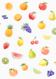 Fresh Minimal Fruit Illustration Style
