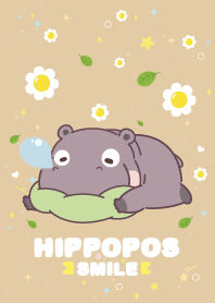 Hippo Smile - Kawaii Flower