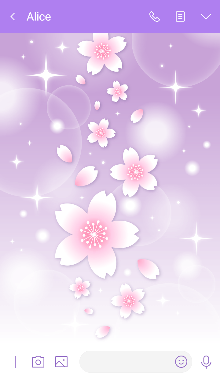 Sakura purple