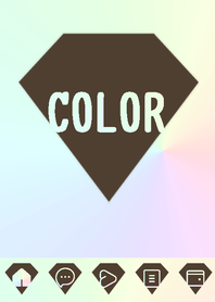 brown color rainbow Z13