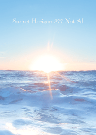 Sunset Horizon 377 Not AI