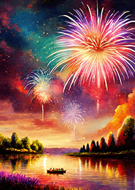 Beautiful Fireworks Theme#818