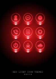 RED LIGHT ICON THEME.