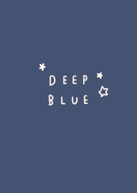 Deep blue and stars.
