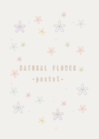 NATURAL FLOWER-pastel-