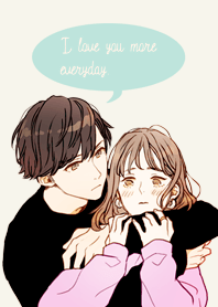 I love you more everyday.(green)