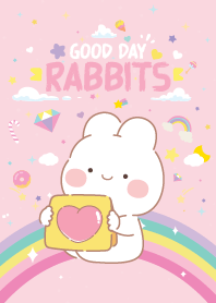 Rabbit Good Day - Cute Unicorn