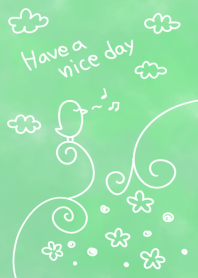 グリーンで気分上々♪