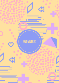 Geometric Pastel (Cream Brulee)