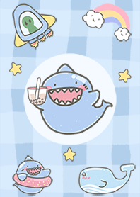 mini shark pastel 3