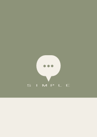 SIMPLE(beige green)V.1795b