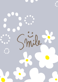 A white flower is pretty Purple3 Japan