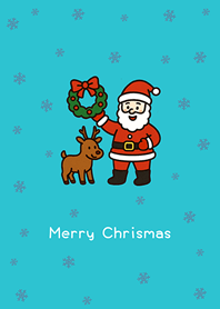 Hi Christmas(mint blue)