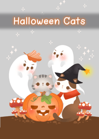 แมวเหมียวผีน้อย (สีเทา)