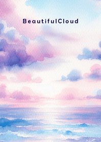 Beautiful Cloud-WATERCOLOR 39