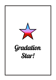GRADATION STAR! THEME 61