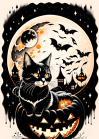 halloween cat 02088d