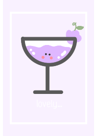 cute-Grape juice