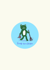 Frog to clean