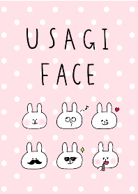 rabbit face theme