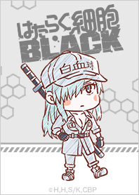 はたらく細胞black 白血球 1196 Ver Line 着せかえ Line Store