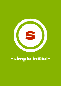 simple initial-S- THEME 102