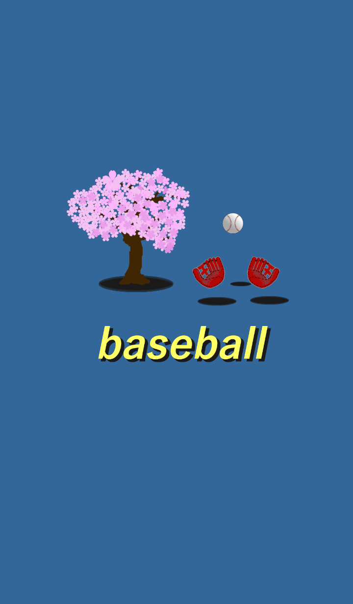 It is Cherry tree and baseball.