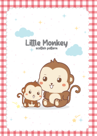 Monkey Scottish Kawaii