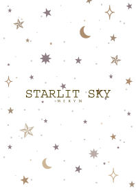SIMPLE STAR-STARLIT SKY WHITE- 8