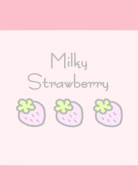 Pink strawberry