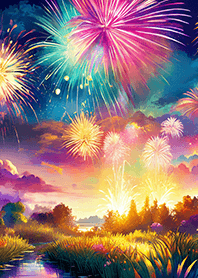 Beautiful Fireworks Theme#258