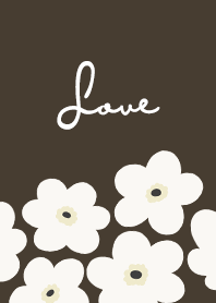 in bloom, flower wh - chocolate