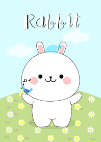 Love Cute White Rabbit