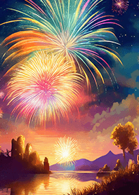 Beautiful Fireworks Theme#759