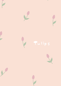 tulip simple light orange