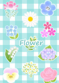 Full of flowers