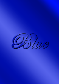 -Simple Theme Metallic Blue-