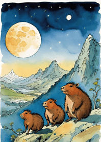 Ukiyo-e - Capybara e92b95