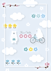 blue yellow Flower Walk 13_2